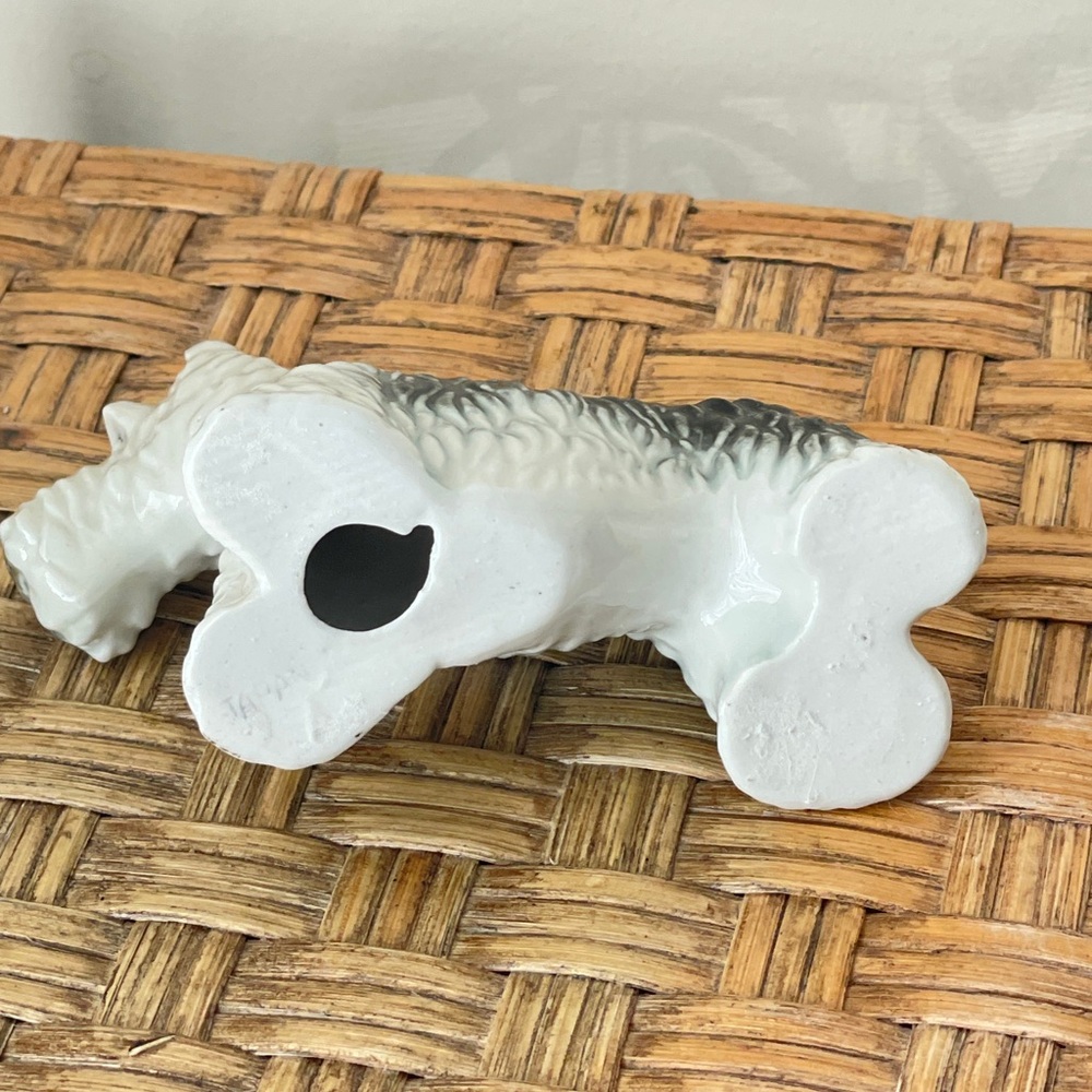 Vintage Ceramic Scotty Dog Figurine - Picture 8 of 12